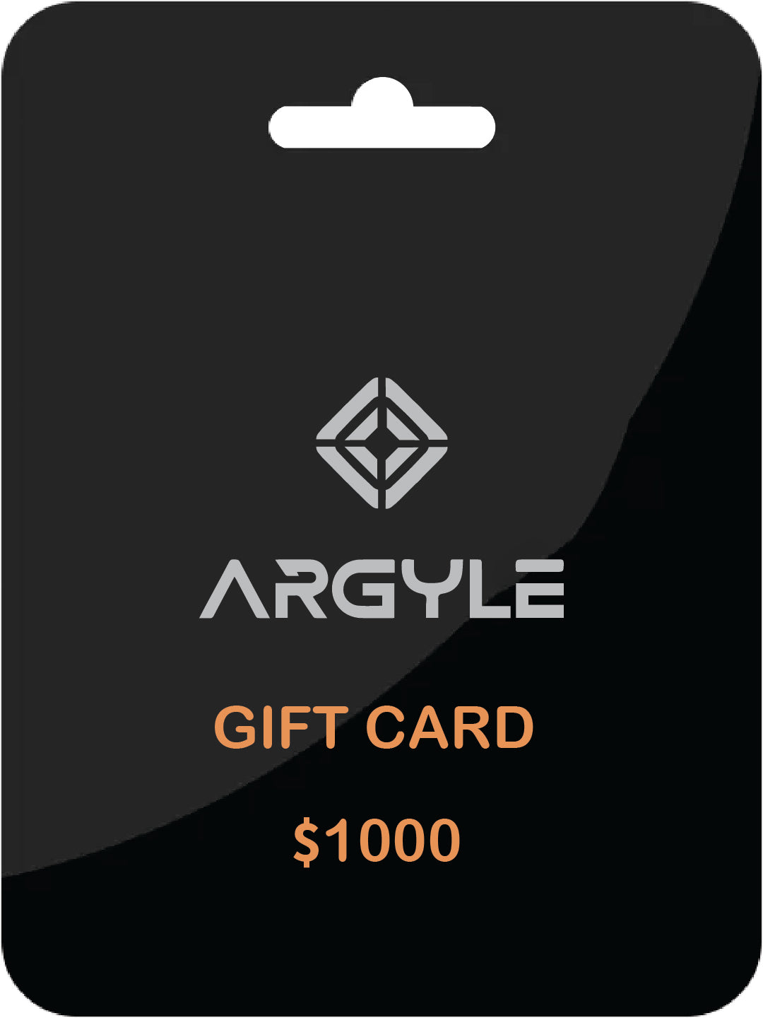 ARGYLE GIFT CARD $1000